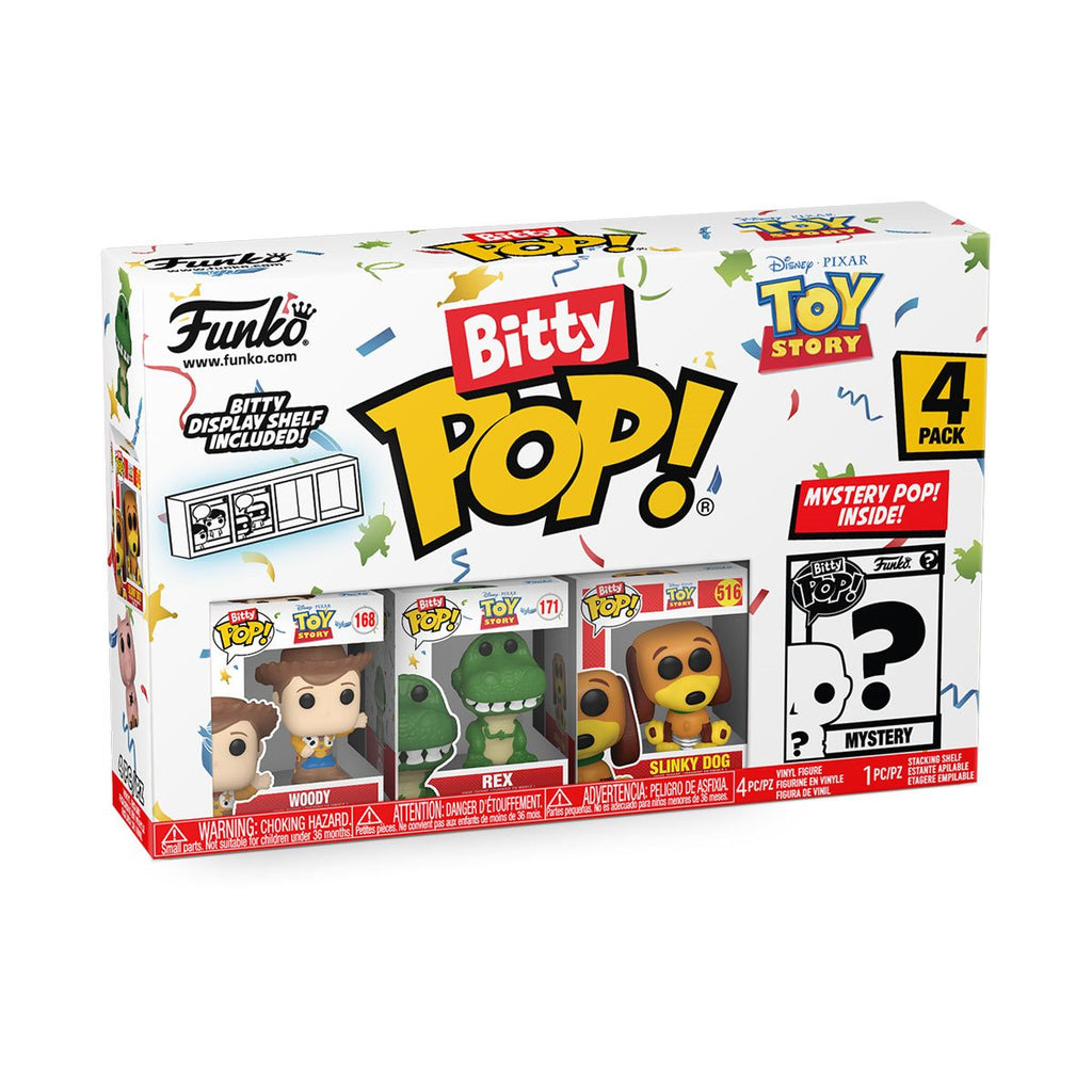 Toy Story Woody Funko Bitty Pop! Mini-Figure 4-Pack