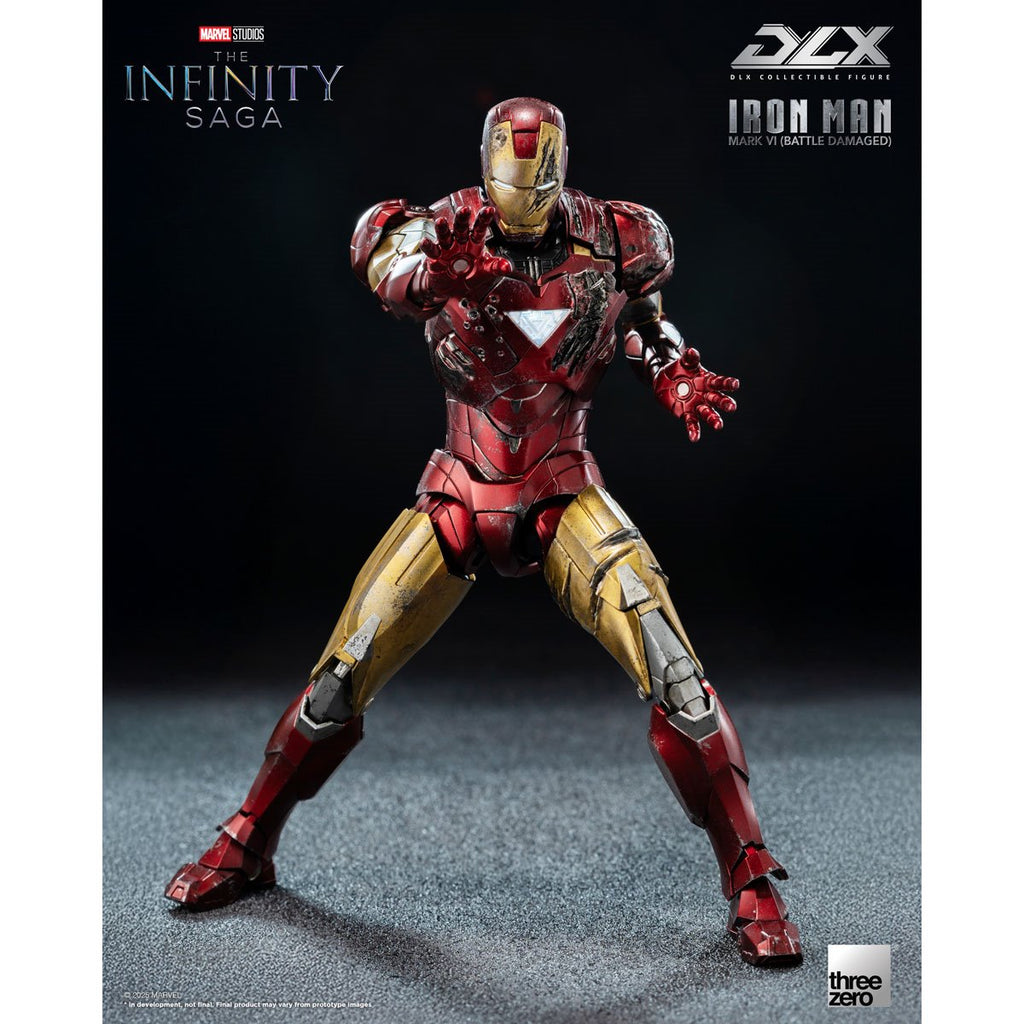 Marvel Studios: The Infinity Saga Iron Man Mark 6 Battle Damaged DLX Action Figure