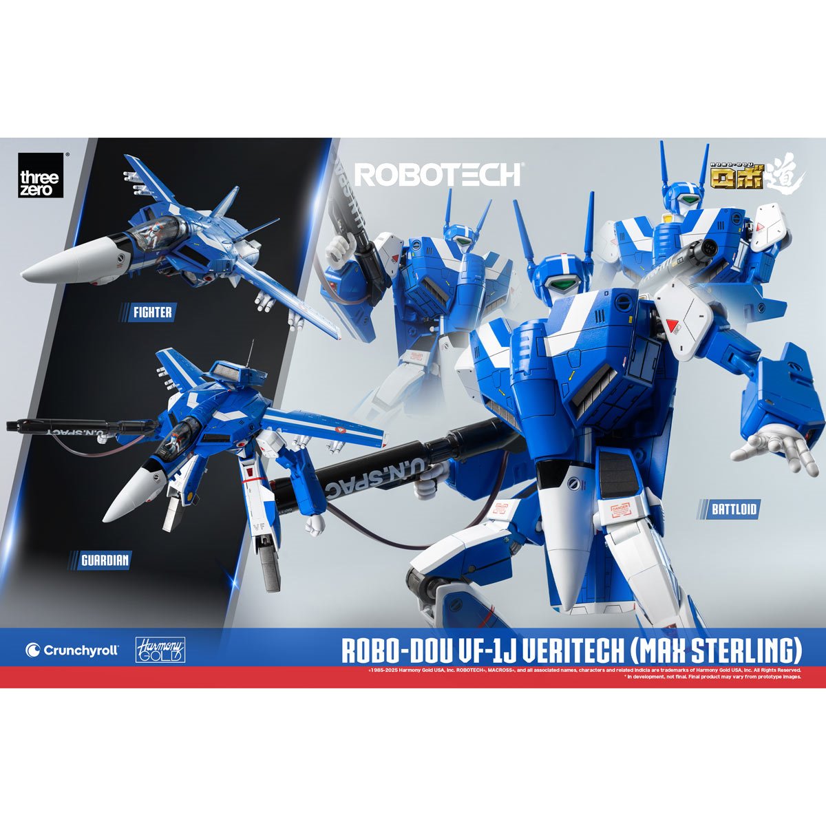 Robotech VF-1J Veritech Max Sterling ROBO-DOU Action Figure