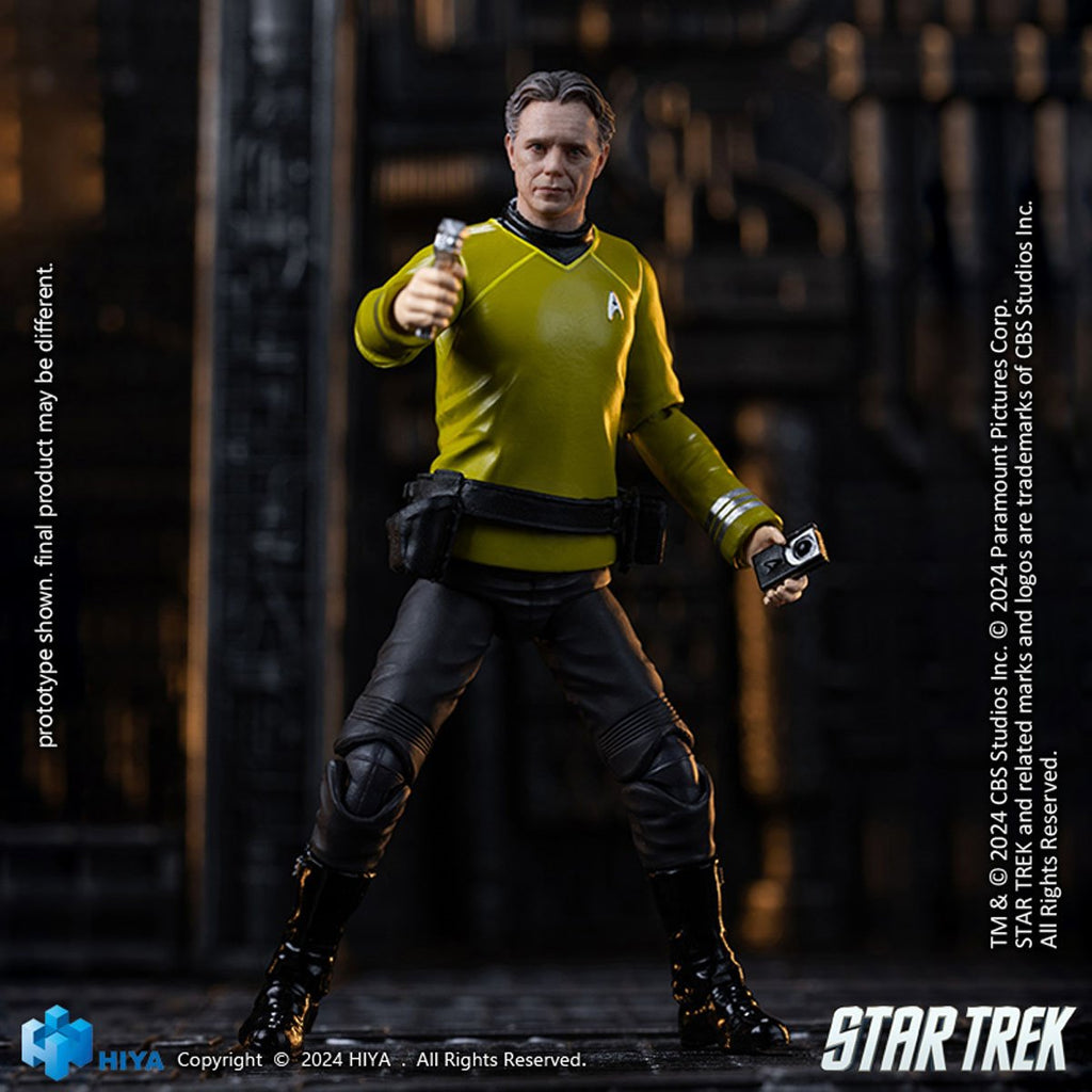 Star Trek 2009 Captain Christopher Pike Exquisite Mini Series 1:18 Scale Action Figure
