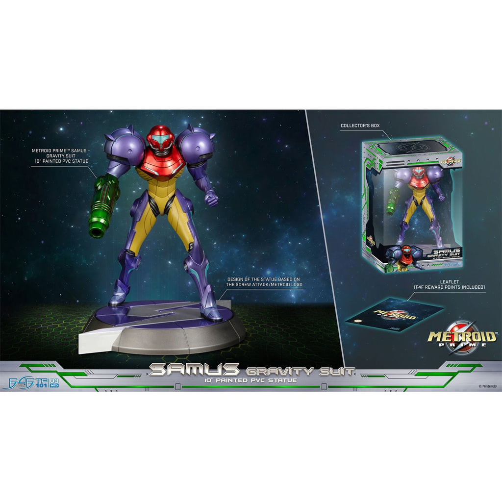 Metroid Prime Samus Gravity Suit Standard Edition Statue