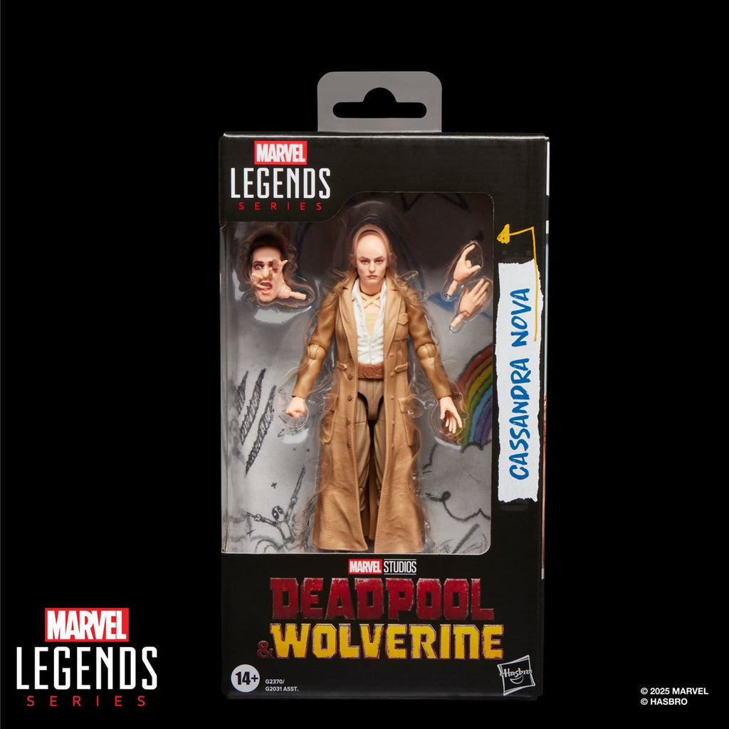 Deadpool & Wolverine Marvel Legends 6-Inch Action Figure Wave 2 Case of 6
