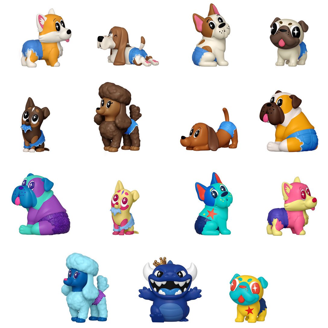 Paka Paka Daisy Duke Dogs Funko Mini-Figure Random 3-Pack