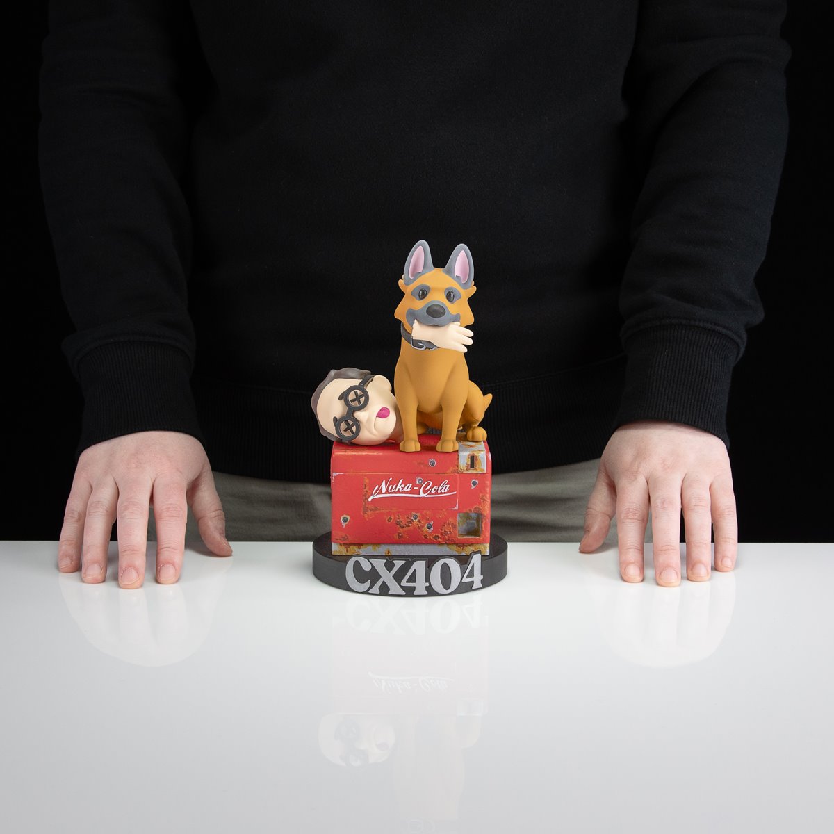Fallout Amazon CX404 and Wilzig Head Stylized Vinyl Figure
