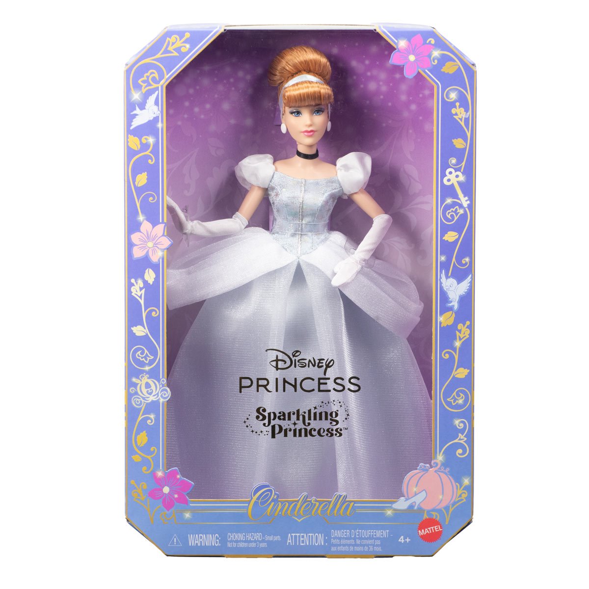 Disney Princess Sparkling Princess Cinderella Fashion Doll