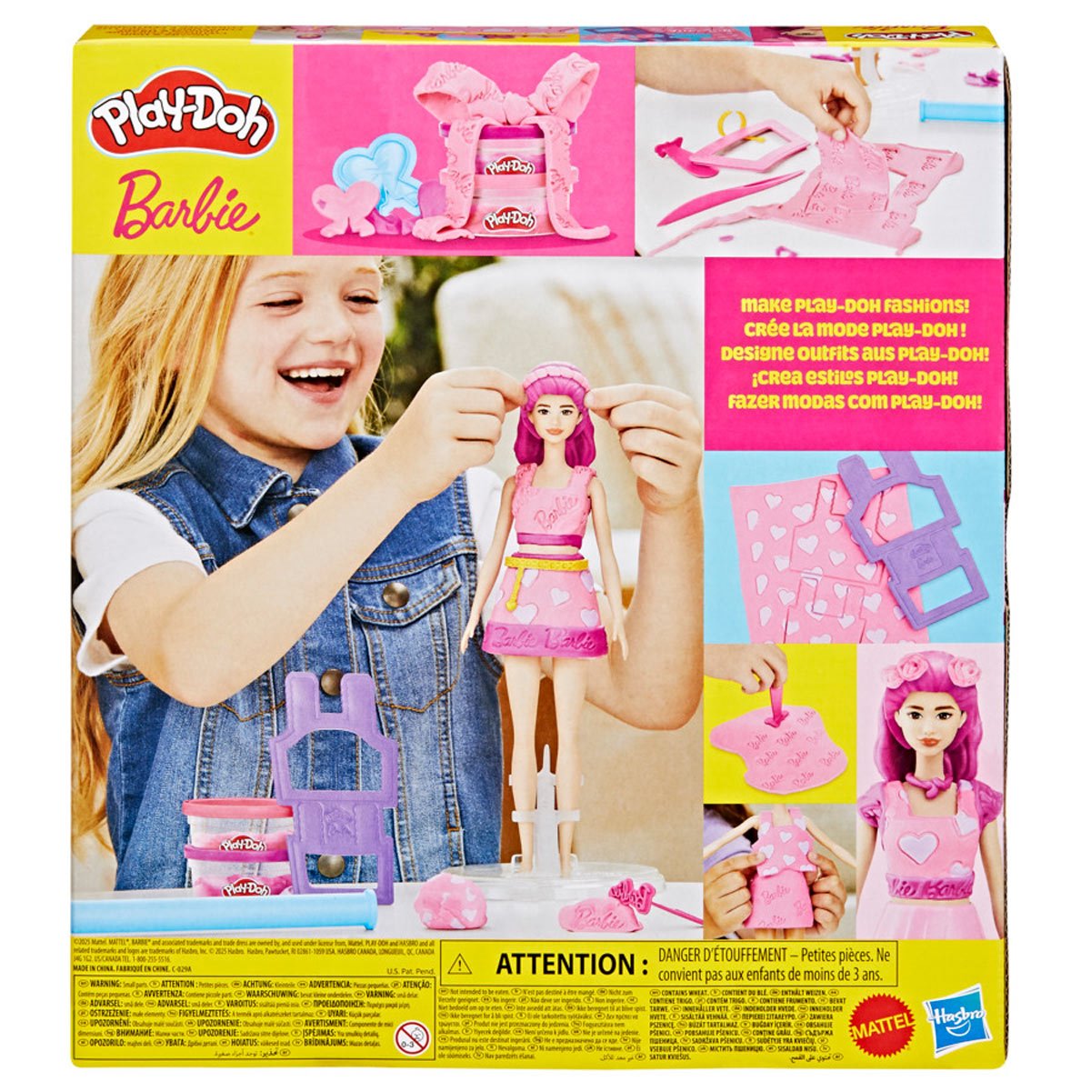 Play-Doh Barbie Hearts and Hair Set