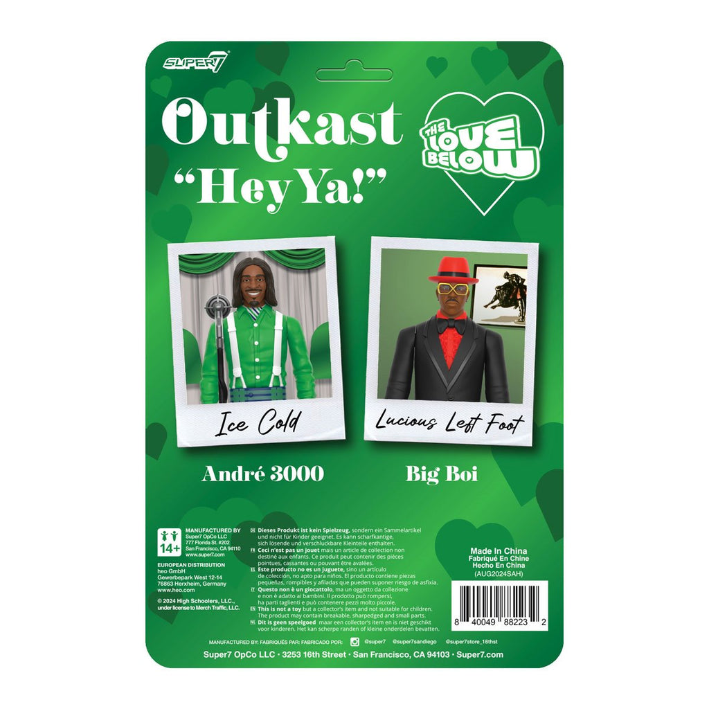 OutKast Hey Ya! 3 3/4-Inch ReAction Figures