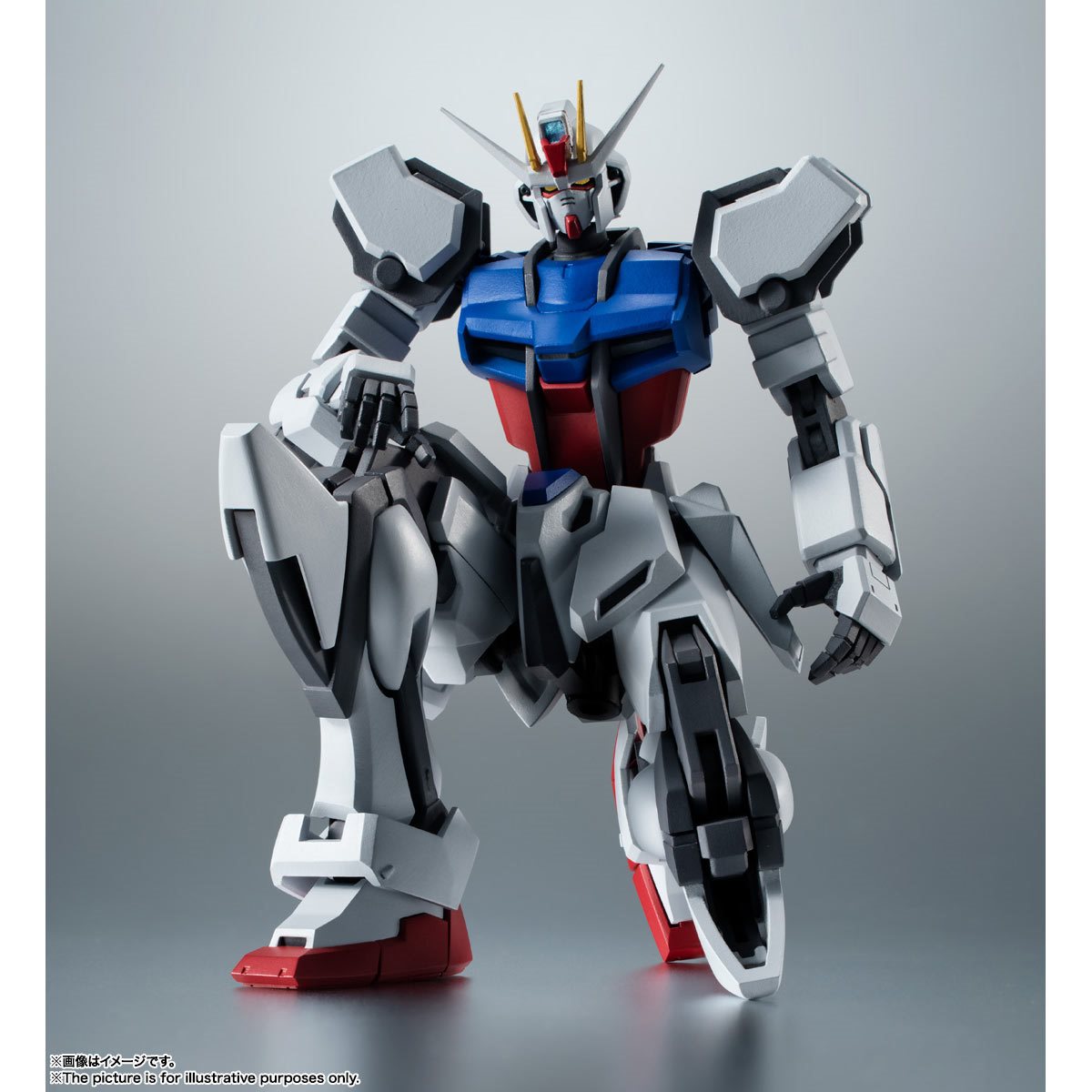 Mobile Suit Gundam Seed Side MS GAT-X105 Strike Gundam version A.N.I.M.E. The Robot Spirits Action Figure