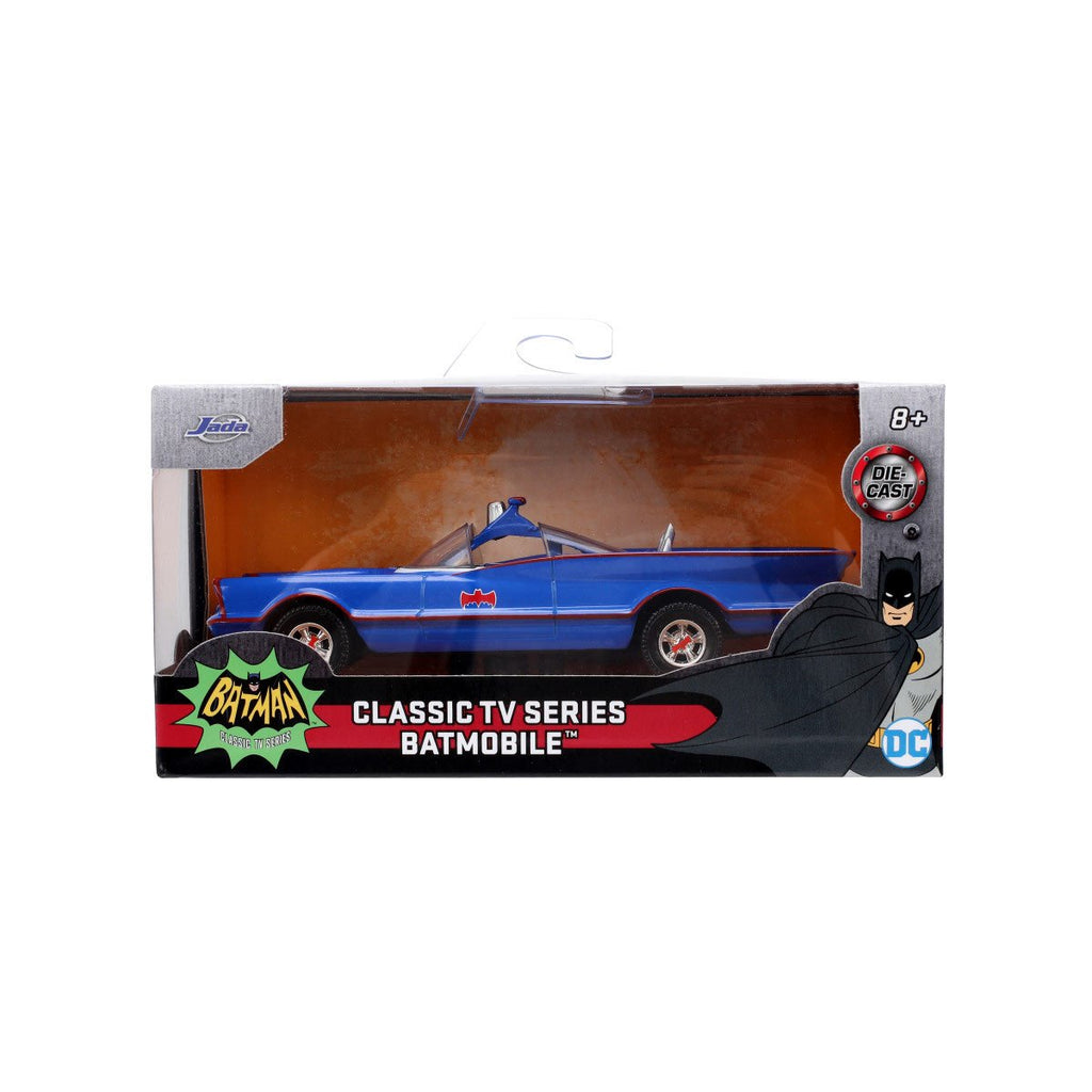 Batman 1966 Batmobile Animated Color Version 1:32 Scale Die-Cast Metal Vehicle