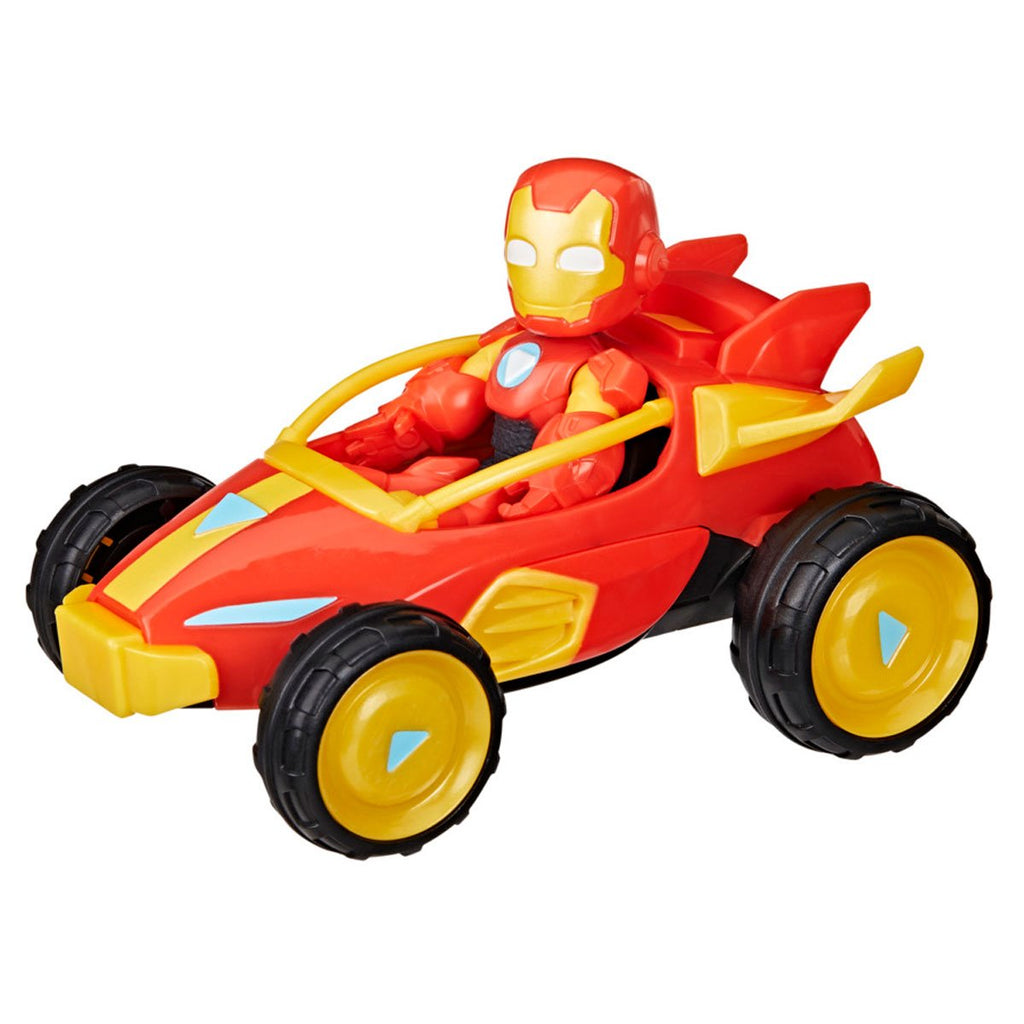 Iron Man and his Awesome Friends Iron Racer Action Figure & Toy Vehicle