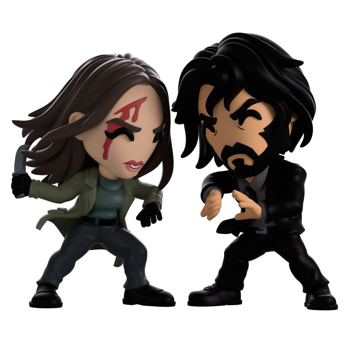 From the World of John Wick: Ballerina Collection The Ballerina and John Wick Vinyl Figure 2-Pack #4