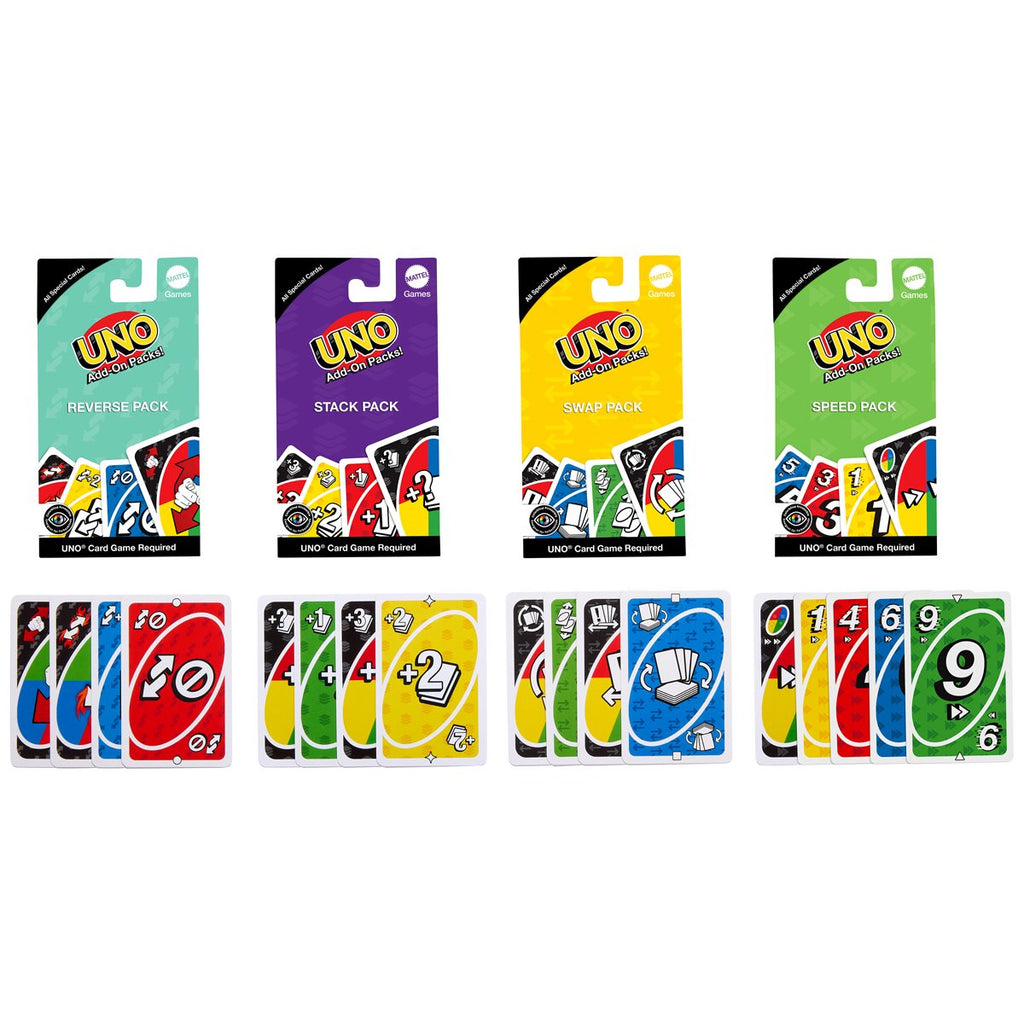 UNO Add-On Packs Card Game Case of 24
