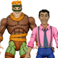 Teenage Mutant Ninja Turtles (1987 Cartoon) Rat King & Vernon 7-Inch Scale Action Figure 2-pack