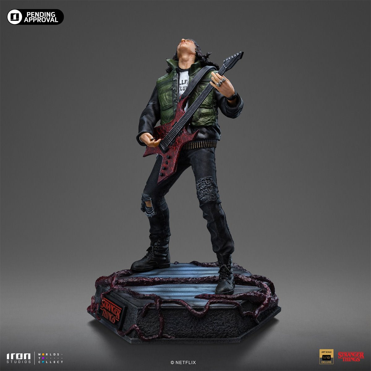 Stranger Things Eddie Munson 1:10 Deluxe Art Scale Limited Edition Statue