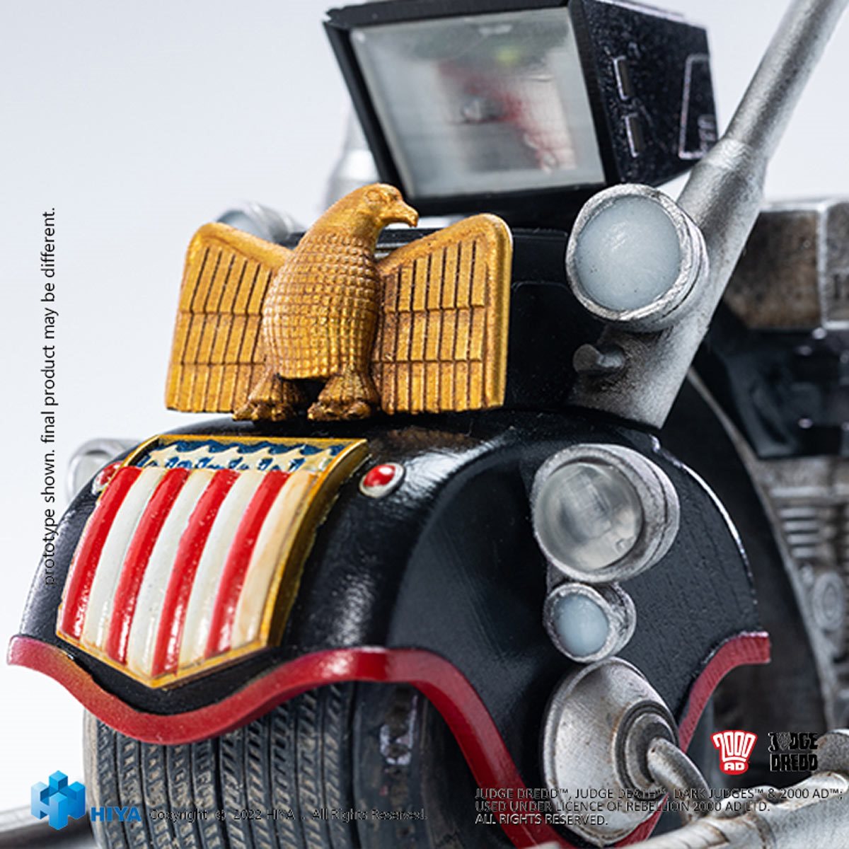 Judge Dredd Judge Anderson and Lawmaster MK II Exquisite Mini Series 1:18 Scale Action Figure Set