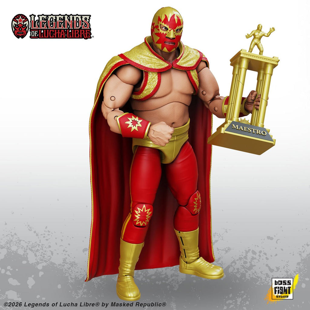 Legends of Lucha Libre Wave 5 El Solar Premium Action Figure
