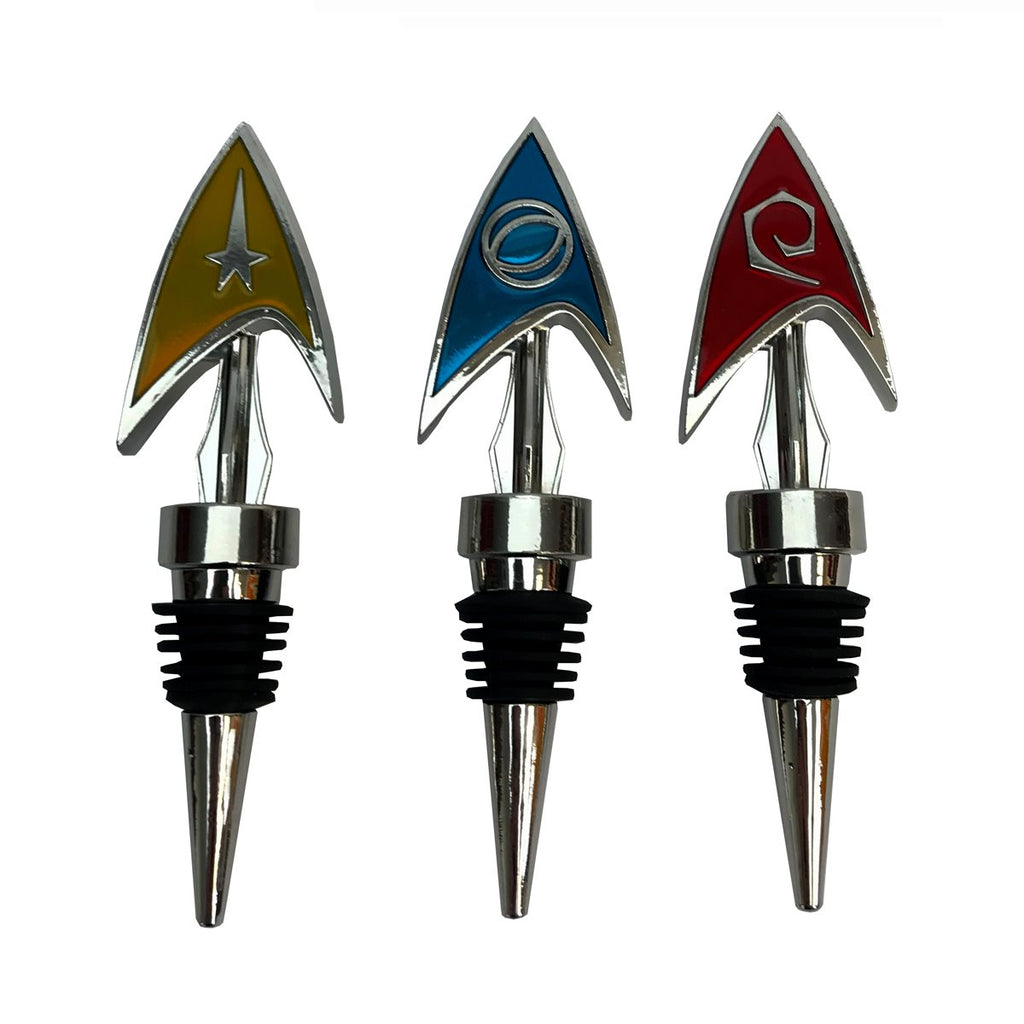 Star Trek The Original Series Delta Bottle Stopper 3-Pack
