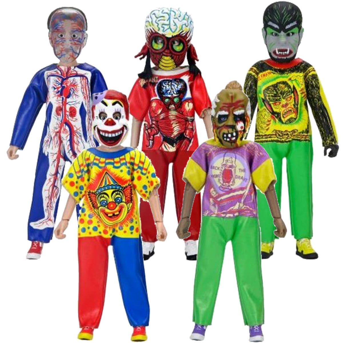 Ben Cooper Costume Series 6 6-Inch Clothed Figures Set of 5