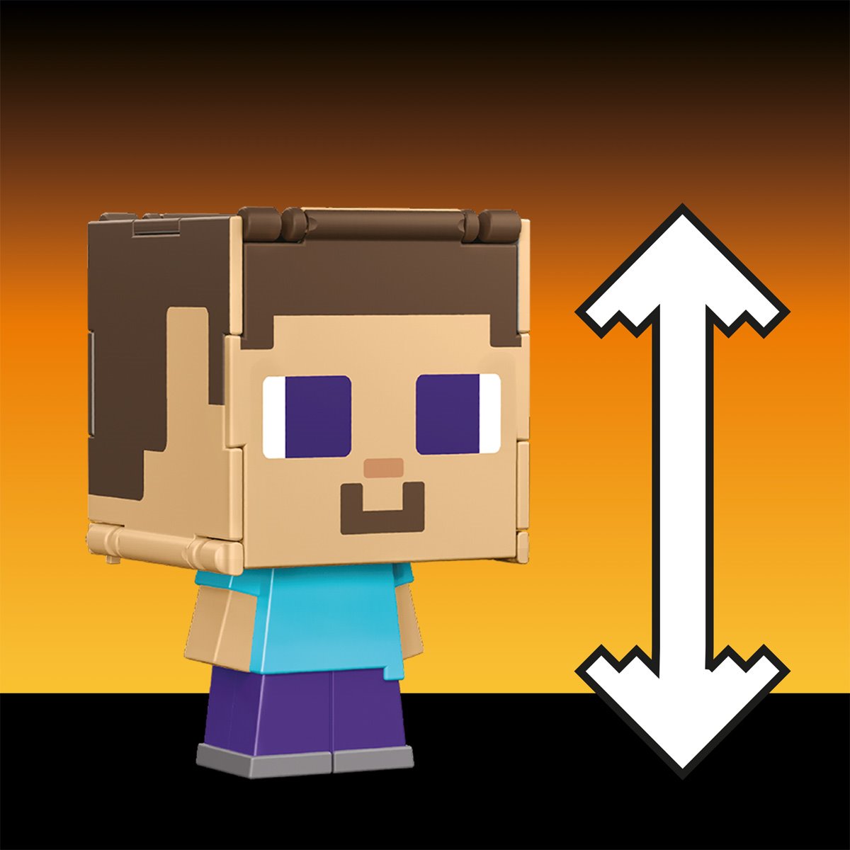 Minecraft Flippin' Figs Mini-Figure Case of 5