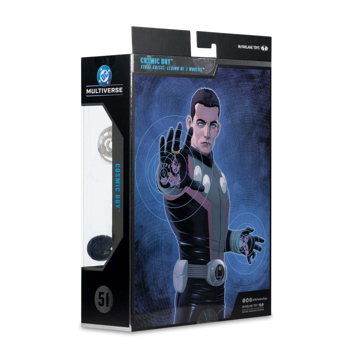 DC McFarlane Collector Edition Wave 13 Cosmic Boy Final Crisis #51 7-Inch Scale Action Figure