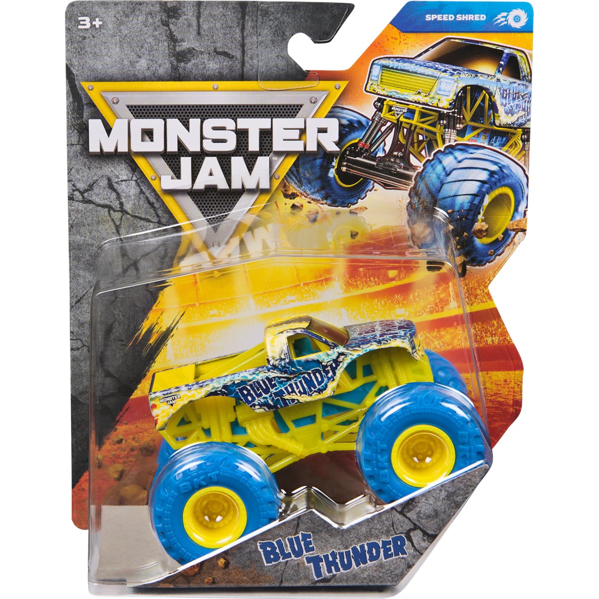 Monster Jam Monster Truck Single Pack Mix 45 1:64 Scale Vehicle Case of 12