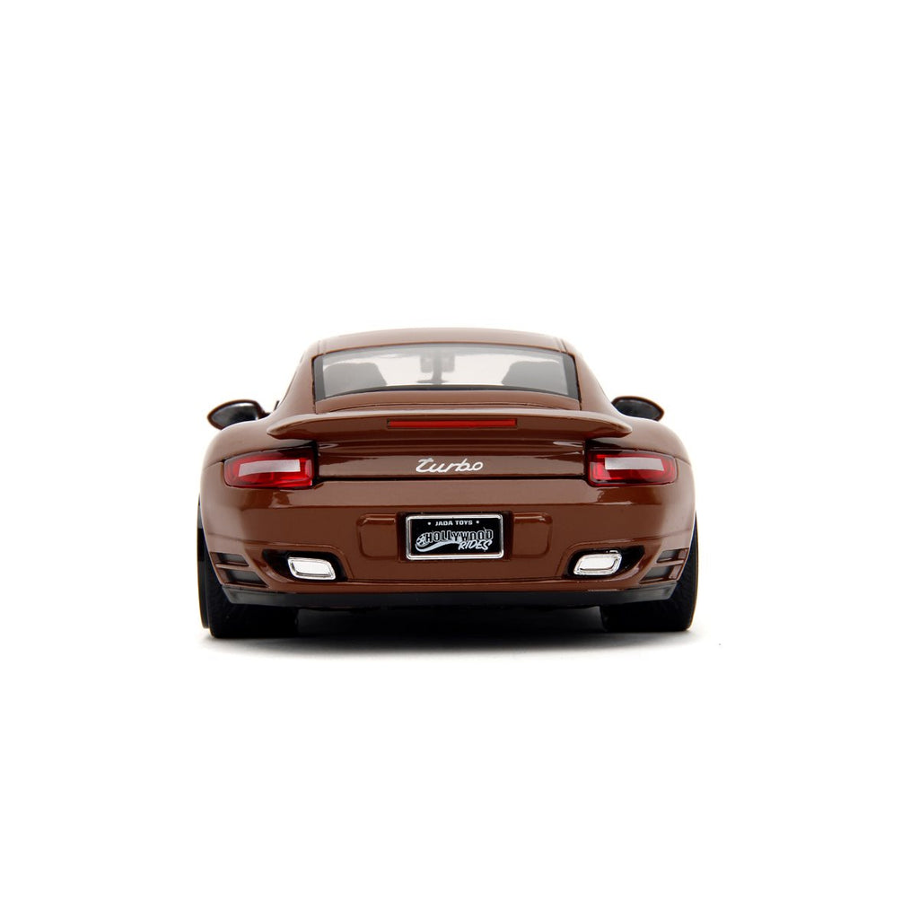 M&M's Porsche 911 1:24 Scale Die-Cast Metal Vehicle with Brown Figure
