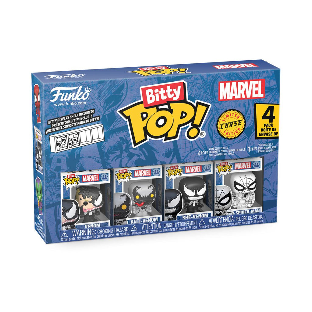Spider-Man Venom Funko Bitty Pop! Mini-Figure 4-Pack