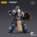 Joy Toy Warhammer 40,000 Ultramarines Levantus with Power Sword, Stormshield and Bolt Pistol 1:18 Scale Action Figure