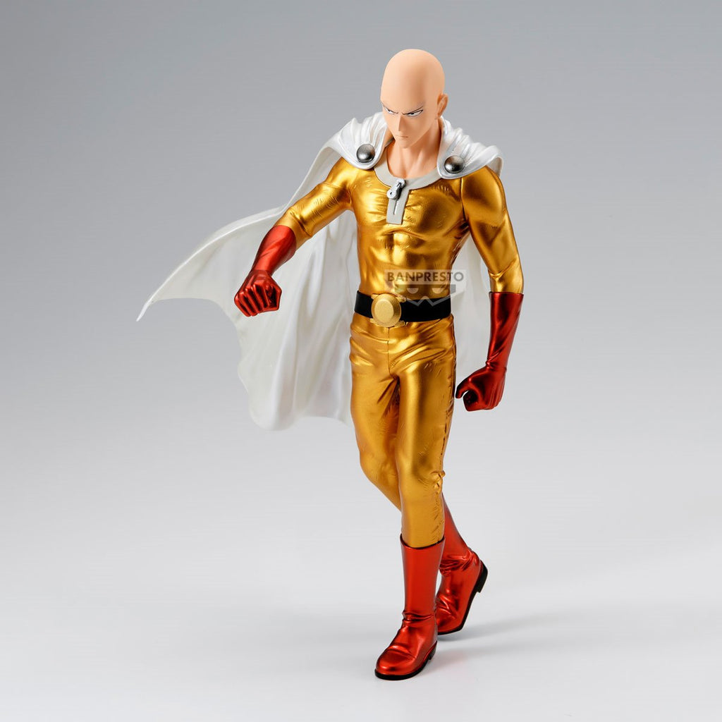 One-Punch Man Saitama Metallic Version Grandista Statue