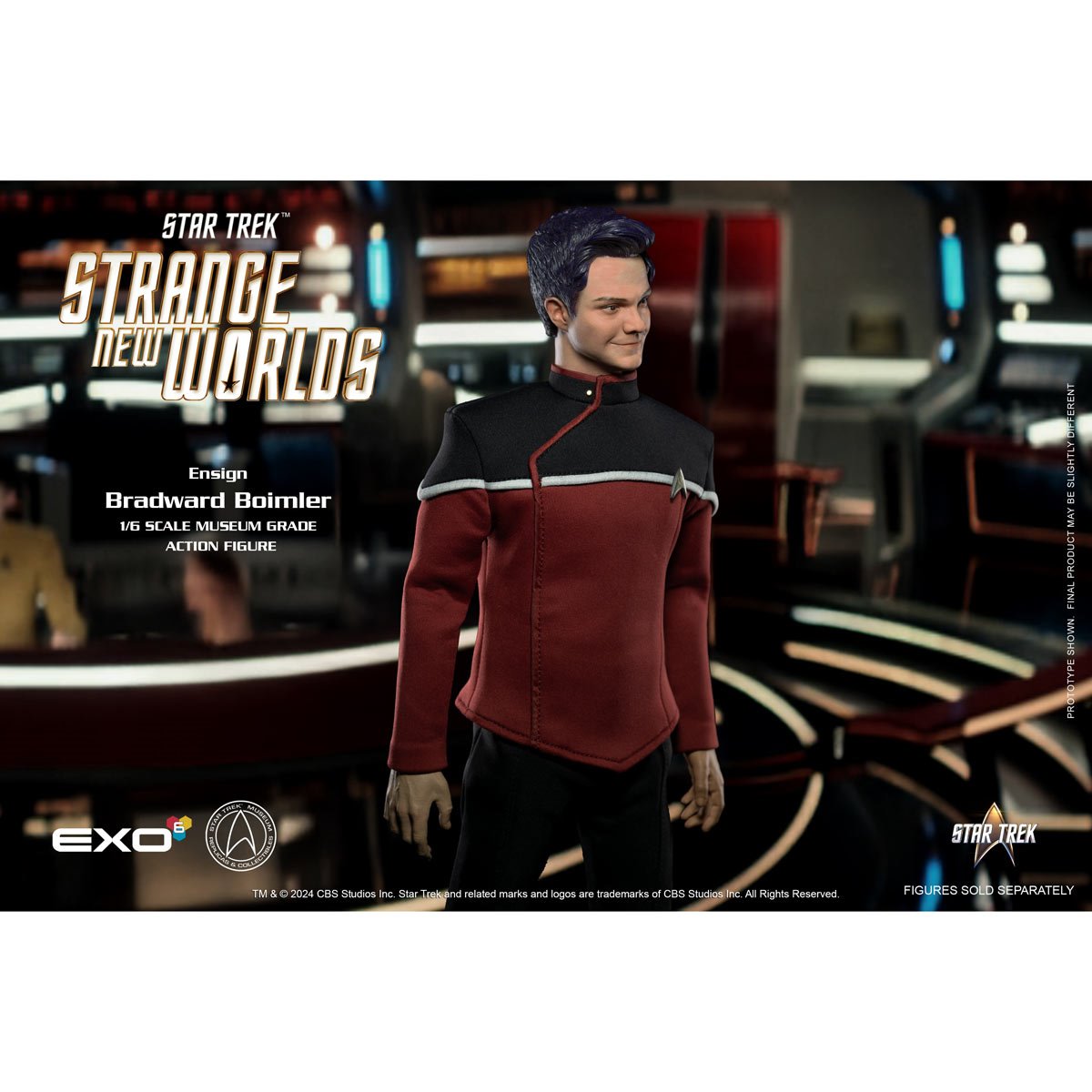 Star Trek: Strange New Worlds Ensign Brad Boimler 1:6 Scale Action Figure