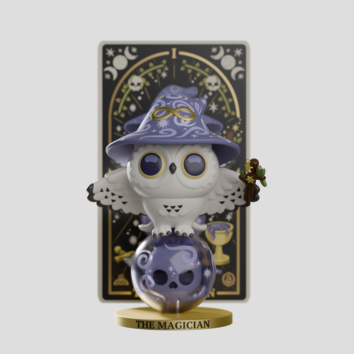 Wild Magic Tarot Series 1 Blind-Box Mini-Figure Case of 6