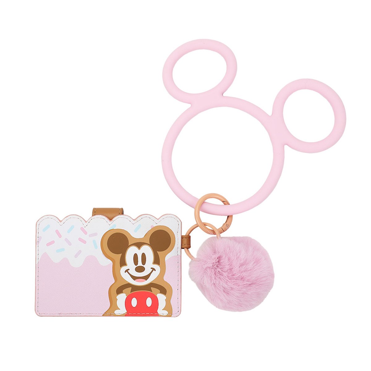 Mickey Mouse Sprinkles Molded Wristlet Card Wallet