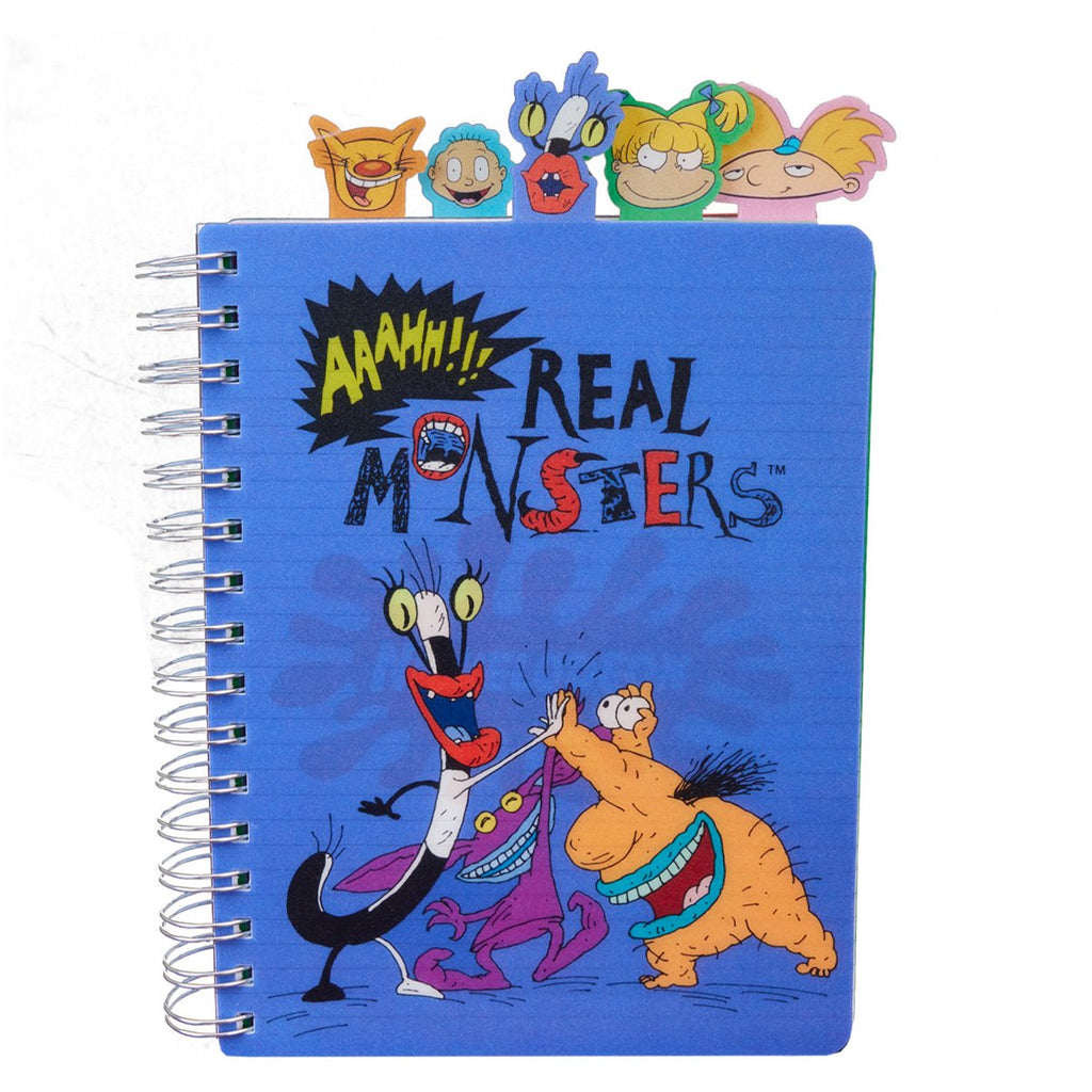 Nickelodeon Retro TV Triple Lenticular Tab Journal