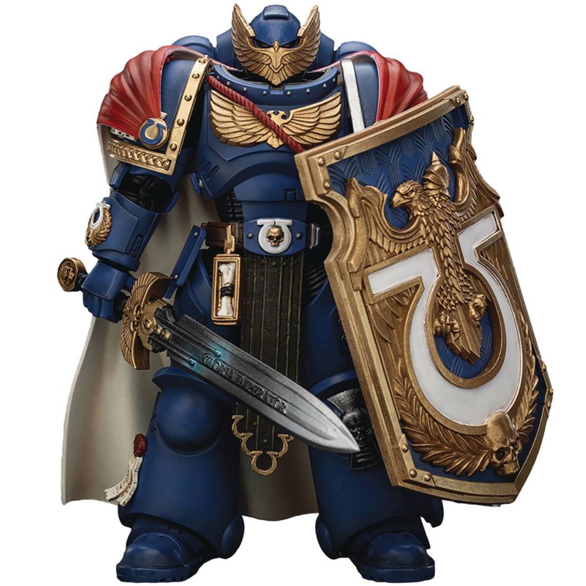 Joy Toy Warhammer Space Marine Ultramarines Victrix Honour Guard Version 2 1:18 Scale Action Figure
