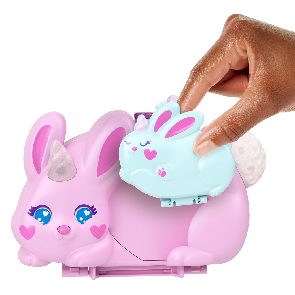Polly Pocket 2-In-1 Bunny Fun Compact Playset