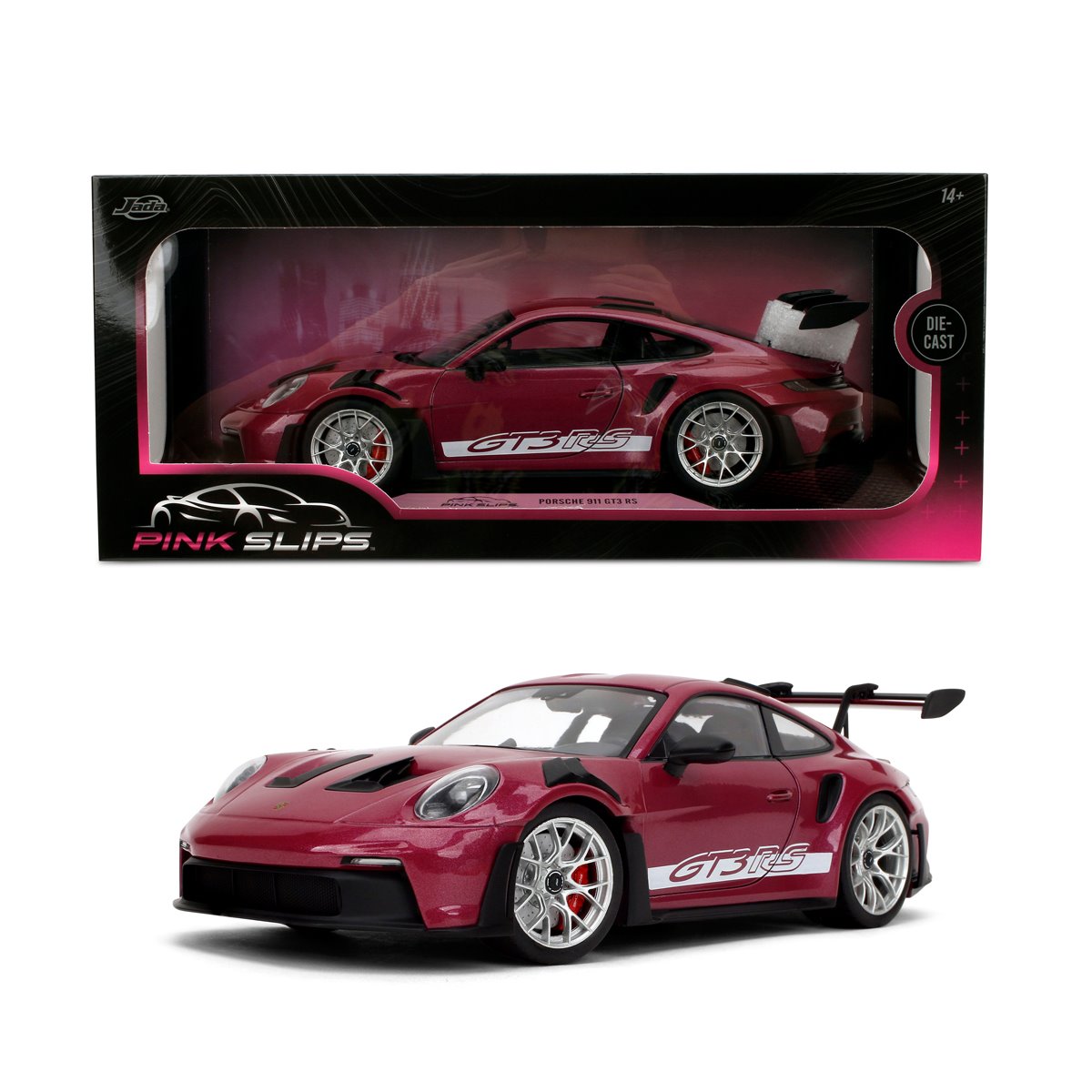 Pink Slips Wave 6 Porsche 911 GT3 RS 1:18 Scale Die-Cast Metal Vehicle