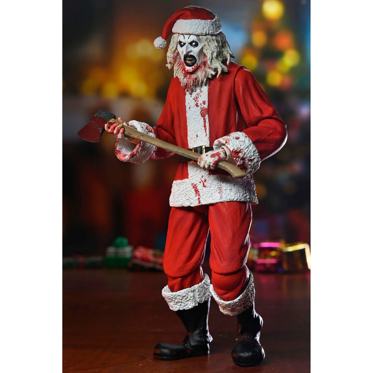 Terrifier 3 Ultimate Art the Clown Bloody Santa Suit 7-Inch Scale Action Figure