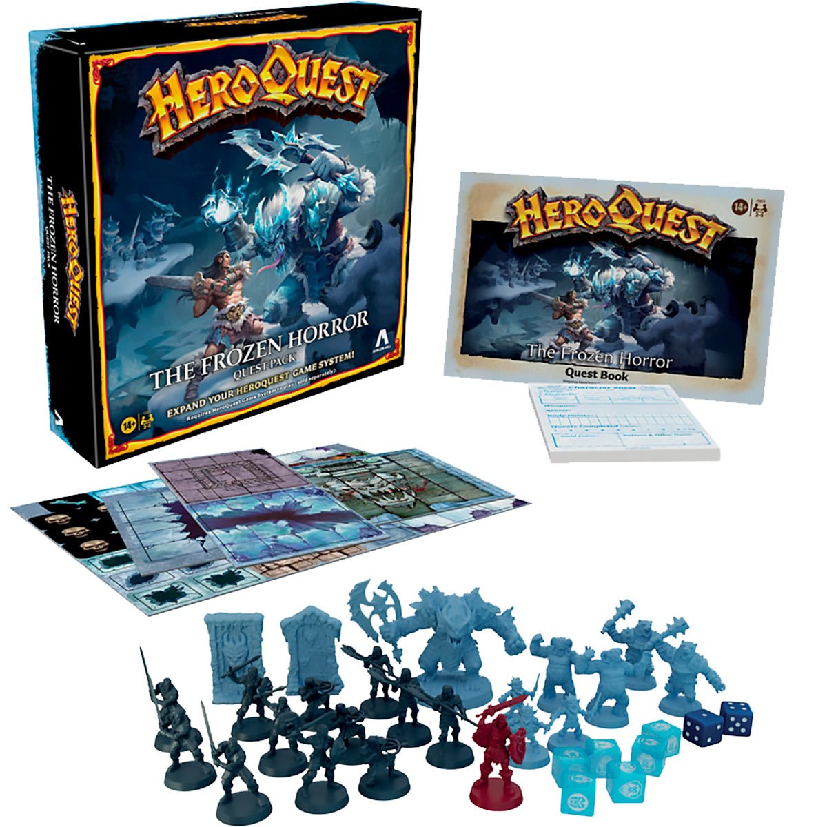 HeroQuest The Frozen Horror Quest Pack Game Expansion