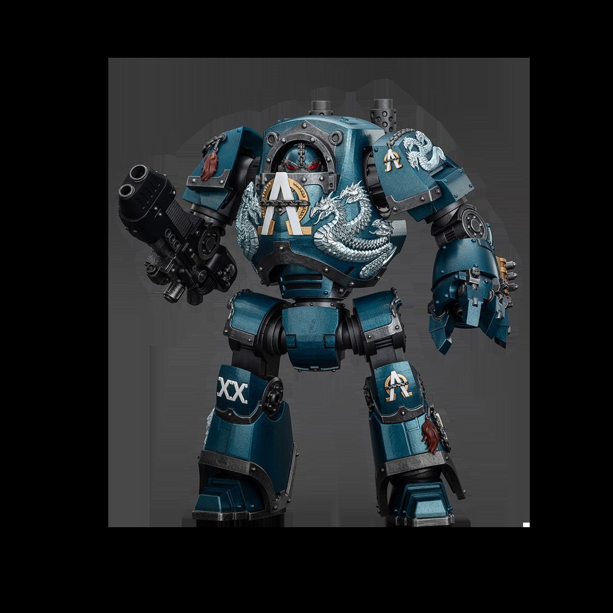 Joy Toy Warhammer The Horus Heresy Alpha Legion Dreadnought Plasma Cannon 1:18 Scale Action Figure