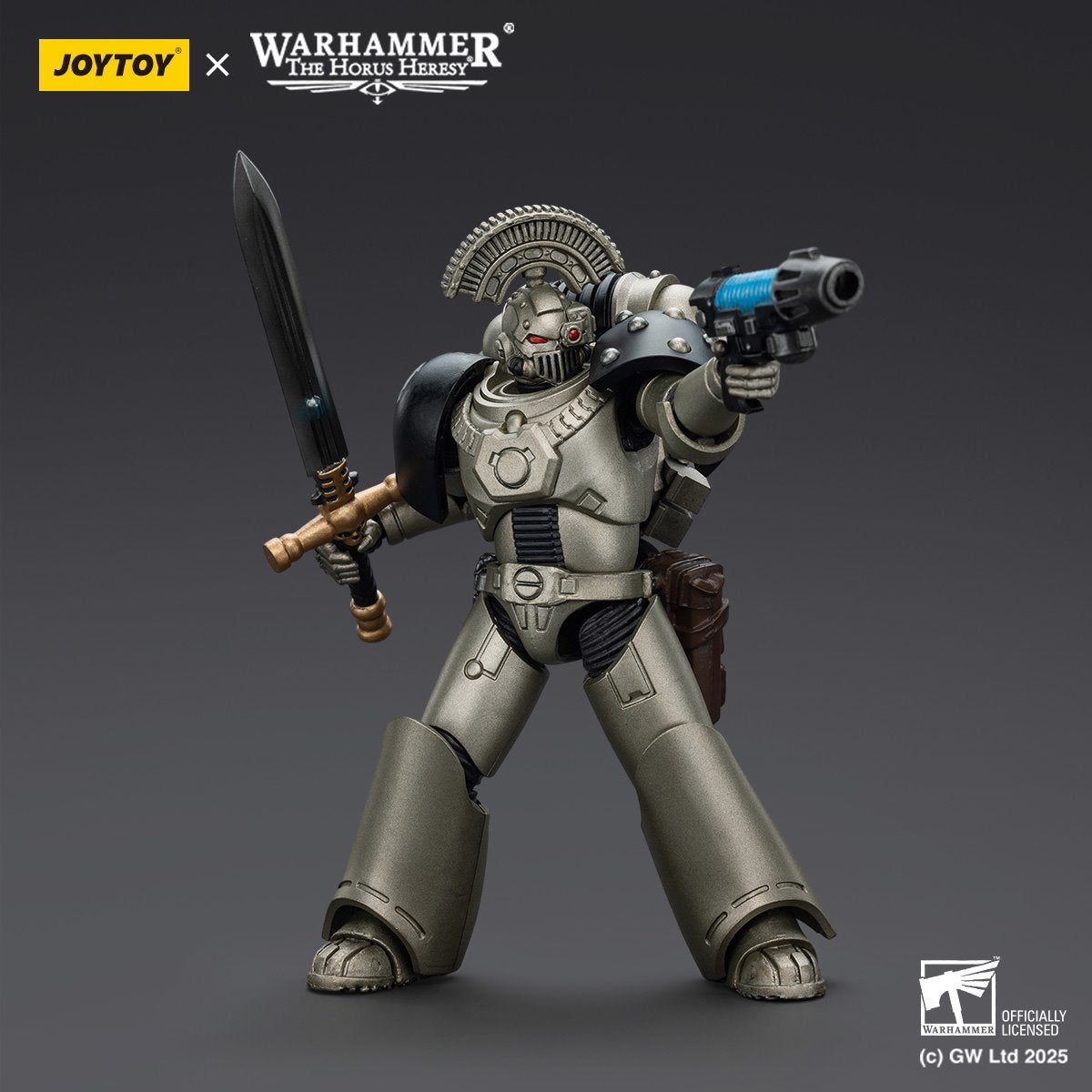 Joy Toy Warhammer The Horus Heresy Iron Warrior Tactical Sergeant with Sword 1:18 Scale Action Figure