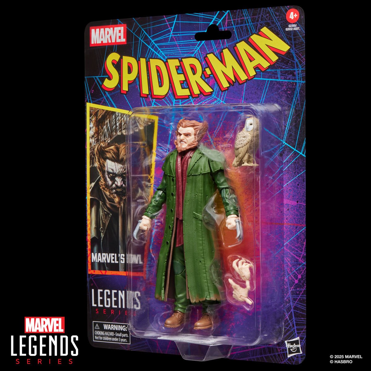 Spider-Man Marvel Legends Retro Cardback 6-Inch Action Figures 2026 Wave 1 Case of 6
