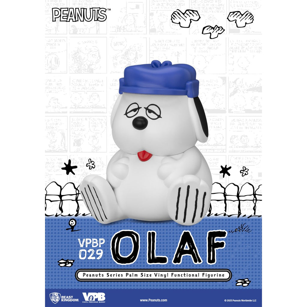 Peanuts Olaf VPBP-029 Peanuts Series Palm Size Vinyl Functional Piggy Bank