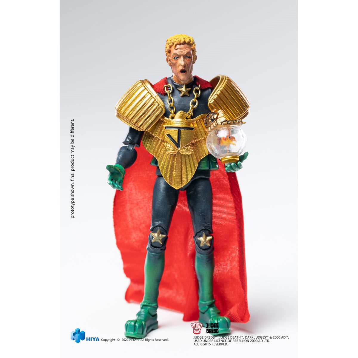 Judge Dredd Chief Judge Caligula Exquisite Mini Series 1:18 Scale Action Figure