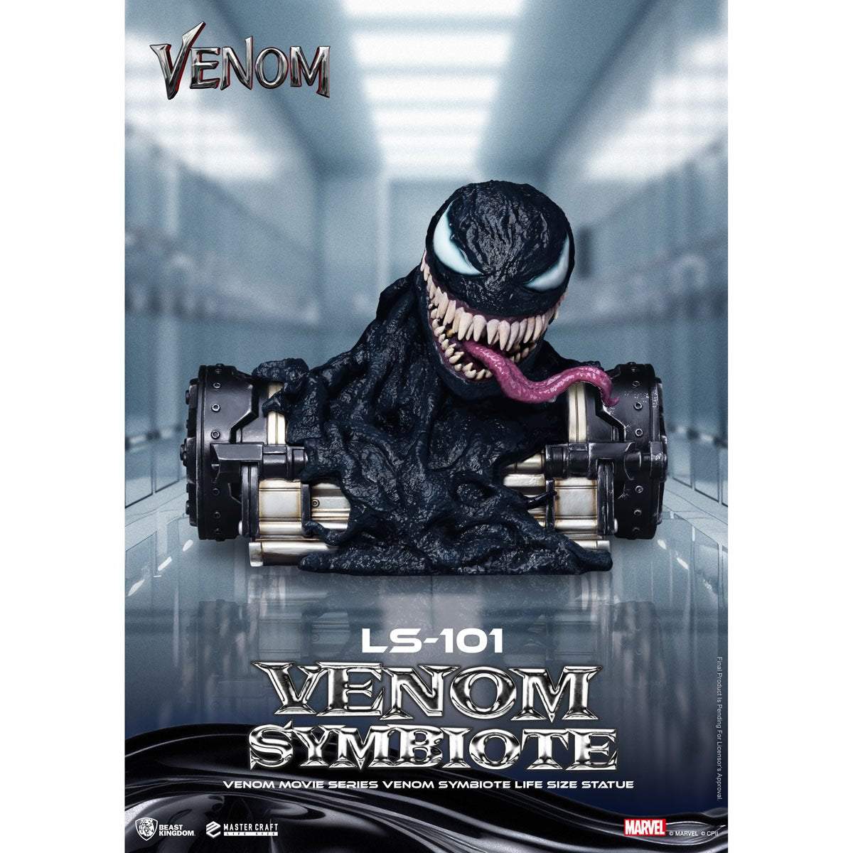 Venom Movie Series LS-101 Venom Symbiote 1:1 Scale Life-Size Statue