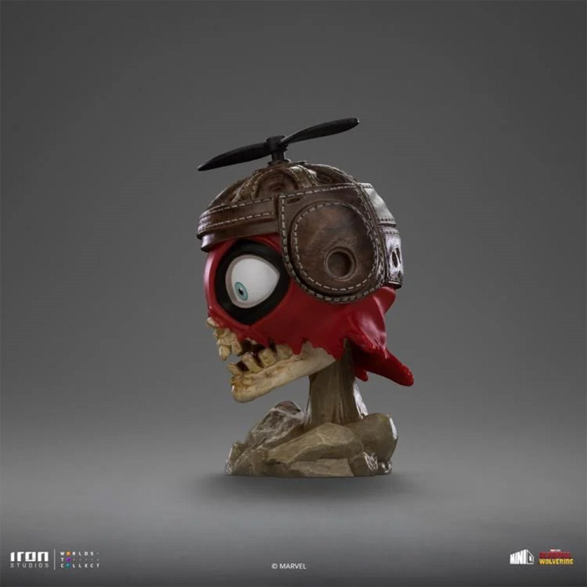 Deadpool & Wolverine with Headpool (Unmasked) MiniCo Vinyl Figure Set