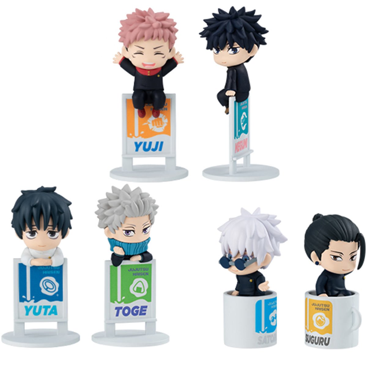 Jujutsu Kaisen 5th Anniversary Ochatomo Mini-Figure Case of 6