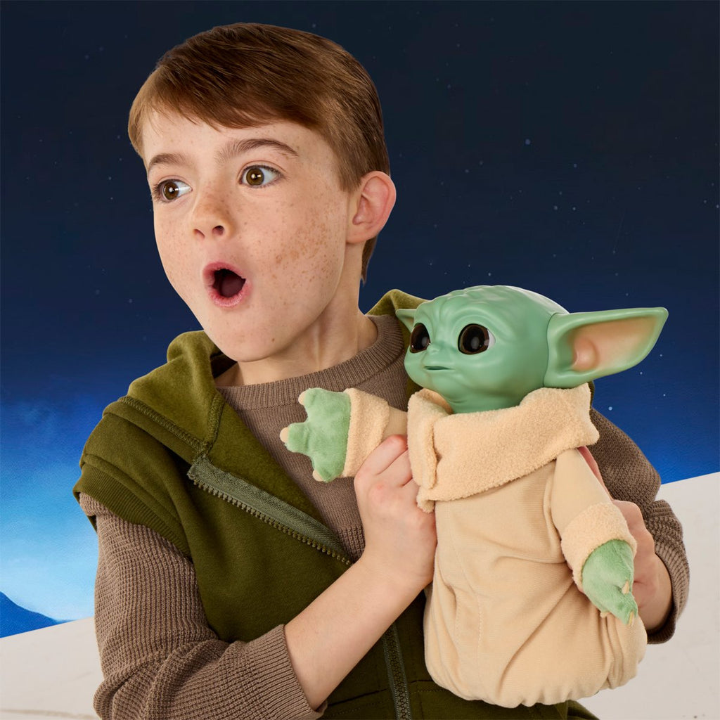 Star Wars The Mandalorian & Grogu Action Buddy Grogu Interactive 10-Inch Action Figure