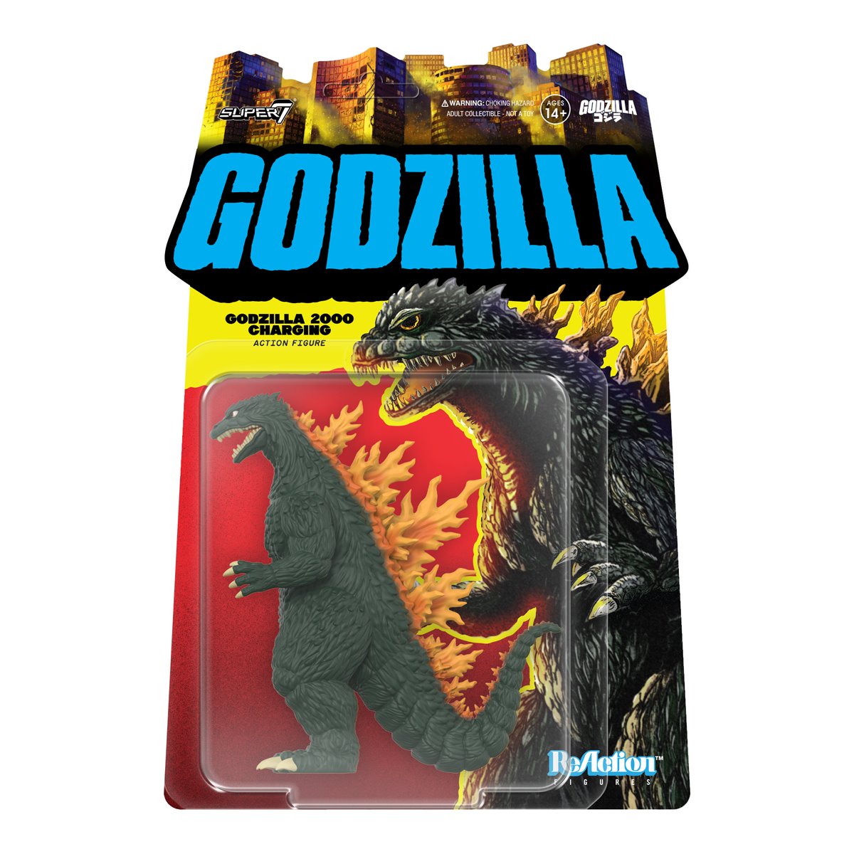 Godzilla 2000 (Charging) 3 3/4-Inch ReAction Figure