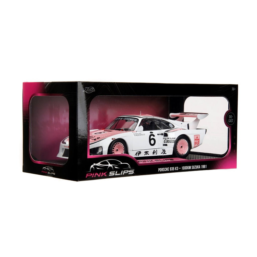 Pink Slips Wave 4 Porsche 935 K3 1000KM Suzuka 1981 1:18 Scale Die-Cast Metal Vehicle