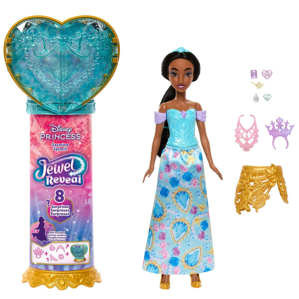 Disney Princess Jewel Reveal Jasmine Doll
